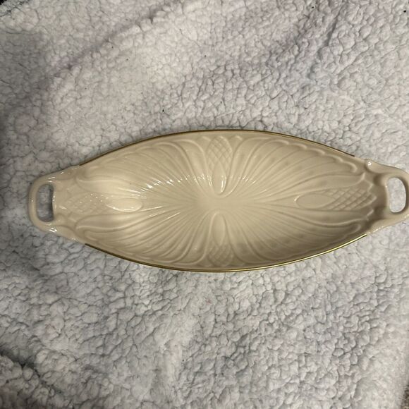 Lenox China Oval Shaped Decorative Bowl, Made In USA - Picture 4 of 4